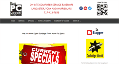 Desktop Screenshot of donspcsupport.com